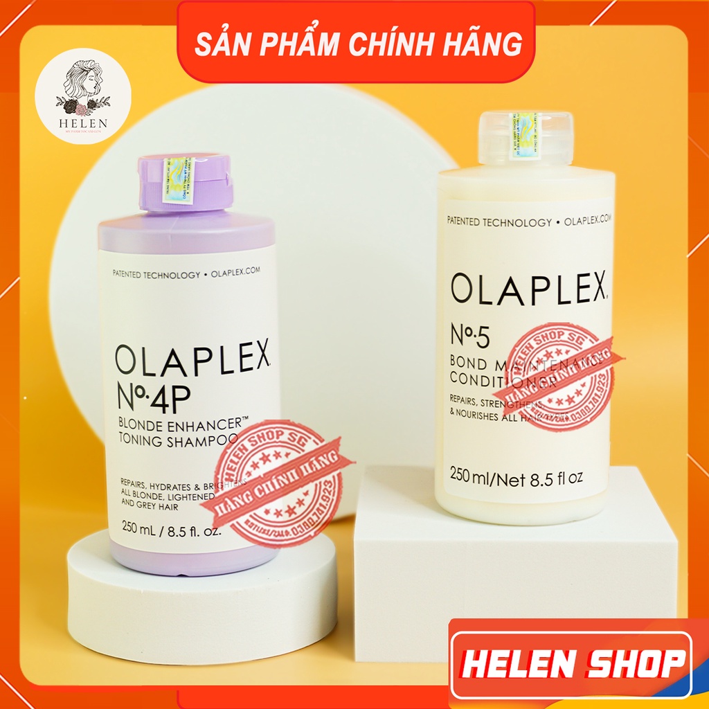 OLAPLEX Combo Dầu Gội Xả, Kem Xả Khô, Ủ Tóc Olaplex Chăm Sóc Tóc, Phục Hồi Tóc Chuyên Nghiệp