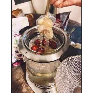 Máy pha trà chưng yến HUROM Tea Master TM-P02FSS [Hàng nội địa Hàn Quốc]