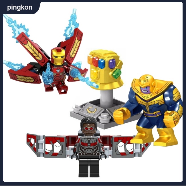 shanchu-Mô Hình Đồ Chơi Lego Nhân Vật Siêu Anh Hùng Thanos