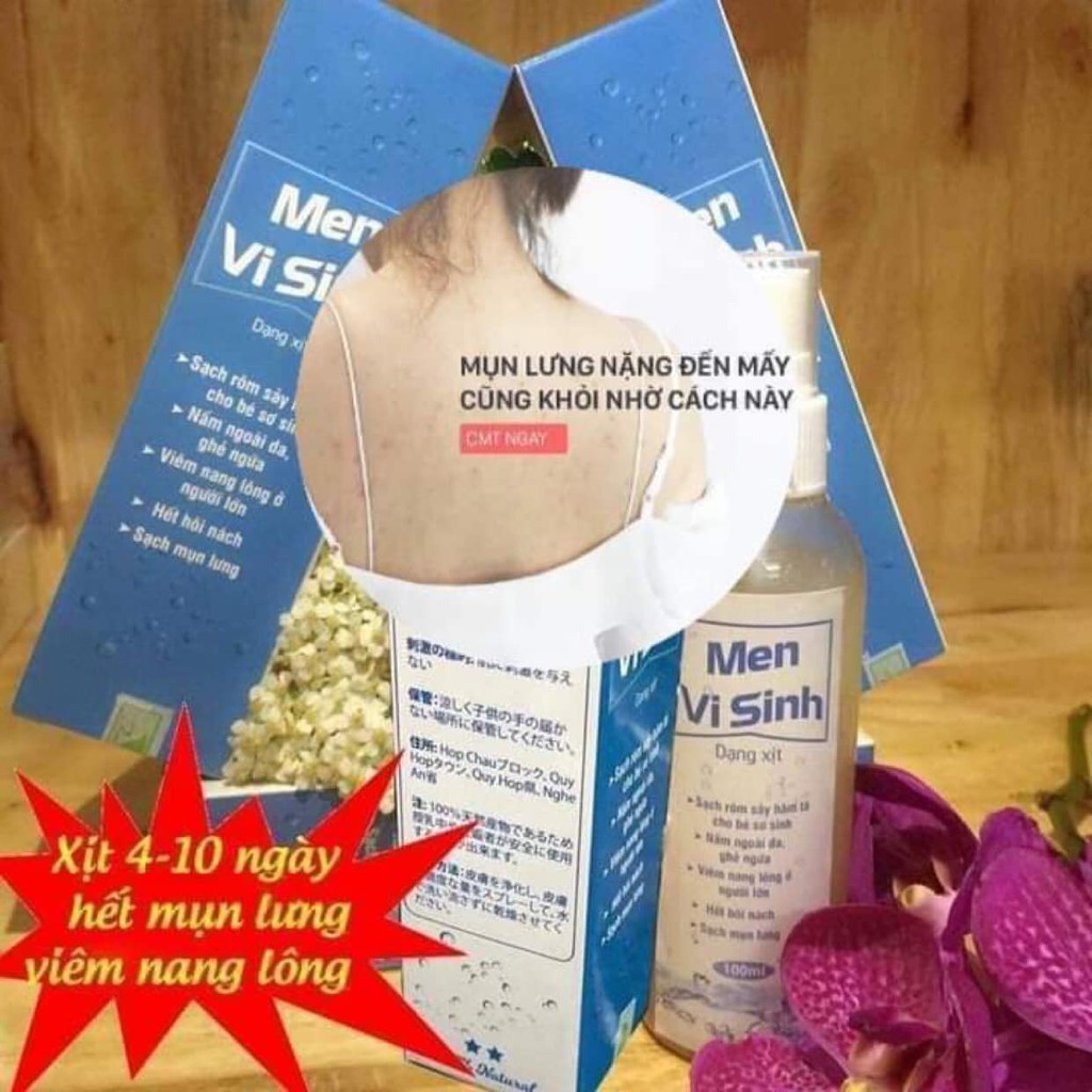 COMBO 2 MEN VI SINH TAVIDA HẾT MỤN LƯNG, VIÊM NANG LÔNG, MẨN NGỨA