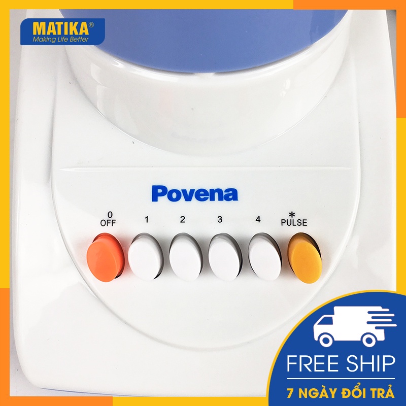 Máy Xay Sinh Tố Đa Năng POVENA 2 Cối Xay PVN-311