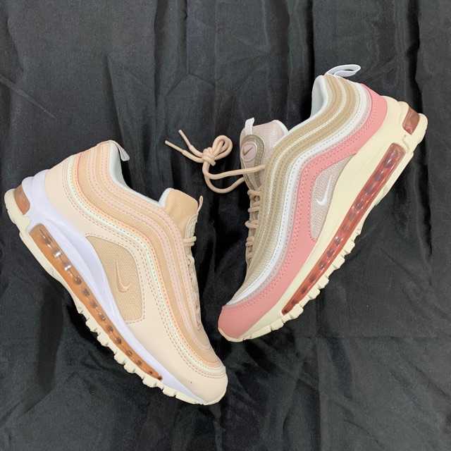 (Tặng móc khoá) Giầy Air97 hồng cao cấp fullbox