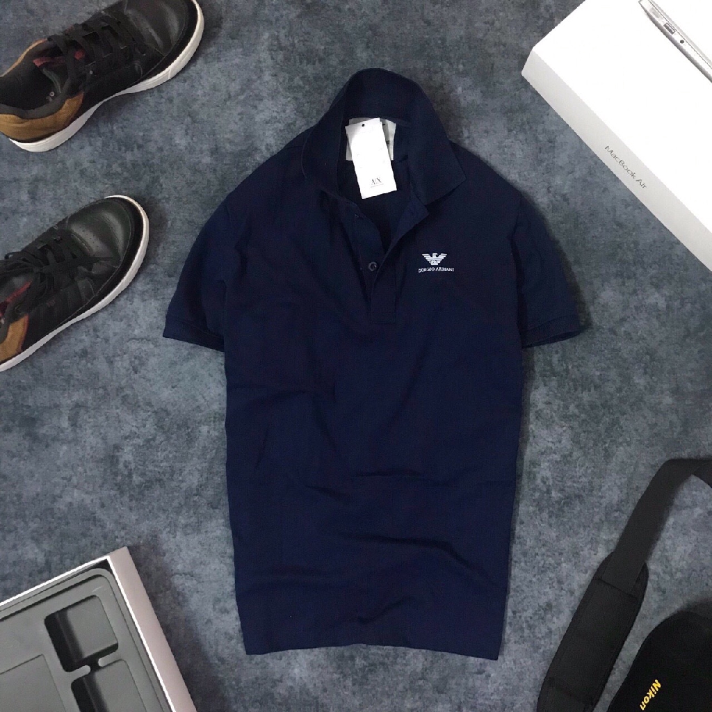 ÁO THUN NAM CỔ BẺ MÀU TRƠN IN LOGO ĐẠI BÀNG - LZ FASHION - IW006 | BigBuy360 - bigbuy360.vn