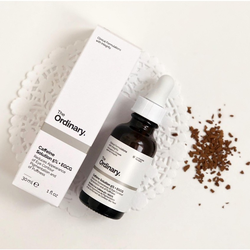 Serum The Ordinary Caffeine Solution 5% + EGCG Giảm Quầng Thâm Và Bọng Mắt 30ml