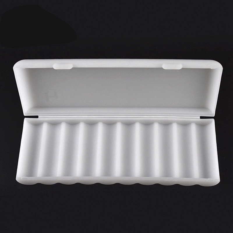 Hộ đựng pin màu trắng kích thước 10x18650 tiện dụng