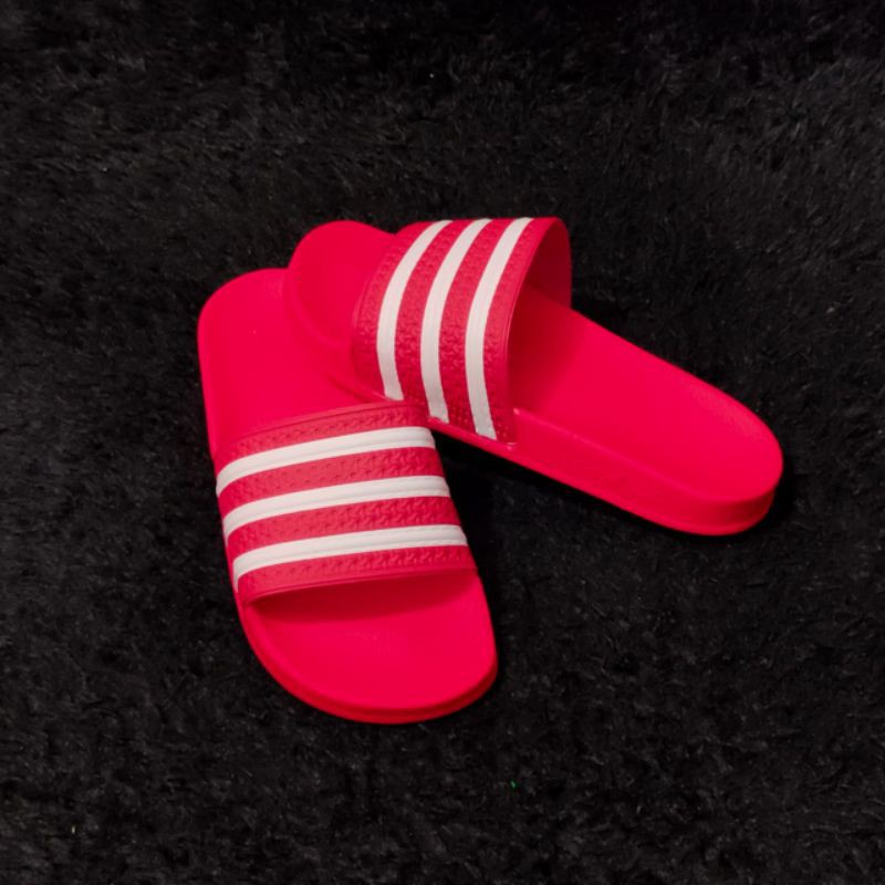 Giày sandal Adidas ADILETTE RED STRIP WHITE cho nam