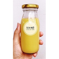 Chai thuỷ tinh nắp thiếc -200ml-250ml-300ml-500ml-1000ml | Bình  thuỷ tinh nắp thiếc-Naus