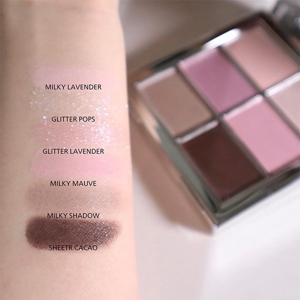 Bảng phấn mắt AMUSE Eye Vegan Sheer Palette - Ninishop