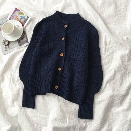 Áo Khoác Cardigan Dáng Ngắn Thời Trang Xuân Thu Cho Nữ | BigBuy360 - bigbuy360.vn