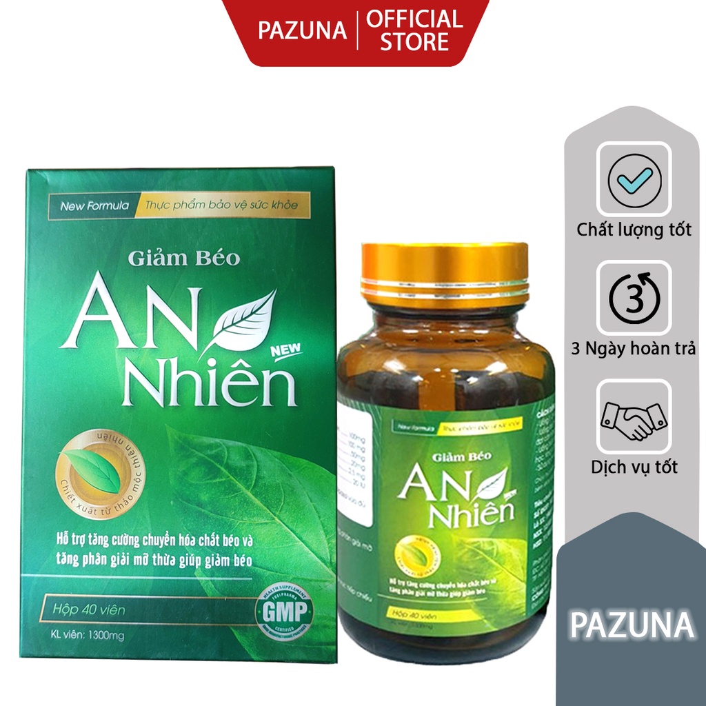 Giảm cân An Nhiên cấp tốc an toàn nhanh mỡ đùi mỡ bụng GC04