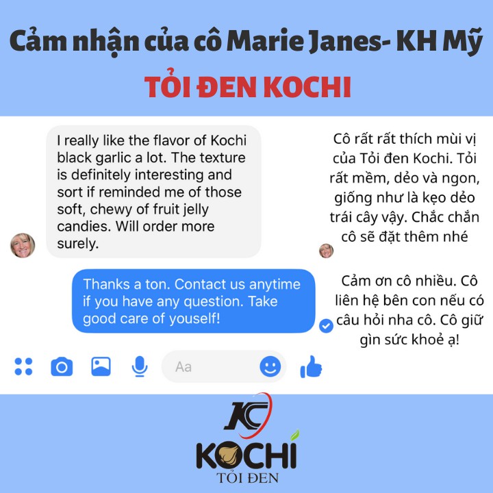 TRÀ TỎI ĐEN KOCHI 150G️