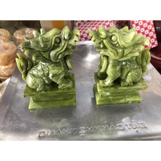 Cặp lân đá lam ngọc [ siêu đẹp ]