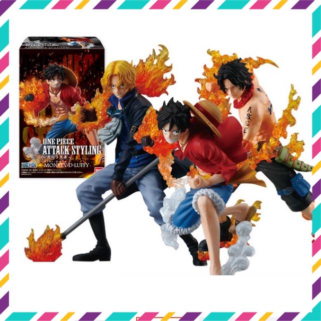 Mô Hình Nhân Vật OnePiece, Luffy, ACE, SaBo - Hàng Cao Cấp, Cao 9-14cm, Tượng Figure