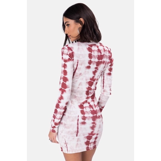 Váy đầm Lennon Tie Dye Mini Dress hàng XK