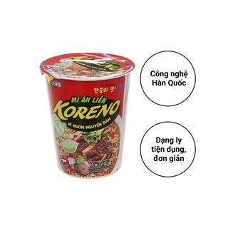 (Sale mạnh) Mì Koreno vị bò cay