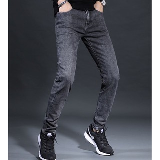 (BIGSIZE - size 35-40) QUẦN JEAN NAM SIZE LỚN CHO NGƯỜI MẬP, BÉO - XÁM TRO