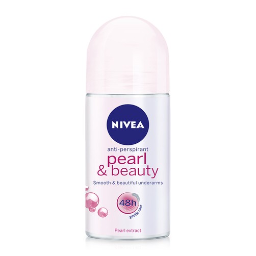 Lăn ngăn mùi ngọc trai đẹp quyến rũ Nivea Pearl Beauty 48h Anti-Perspirant Roll-On 50ml (Thái Lan)