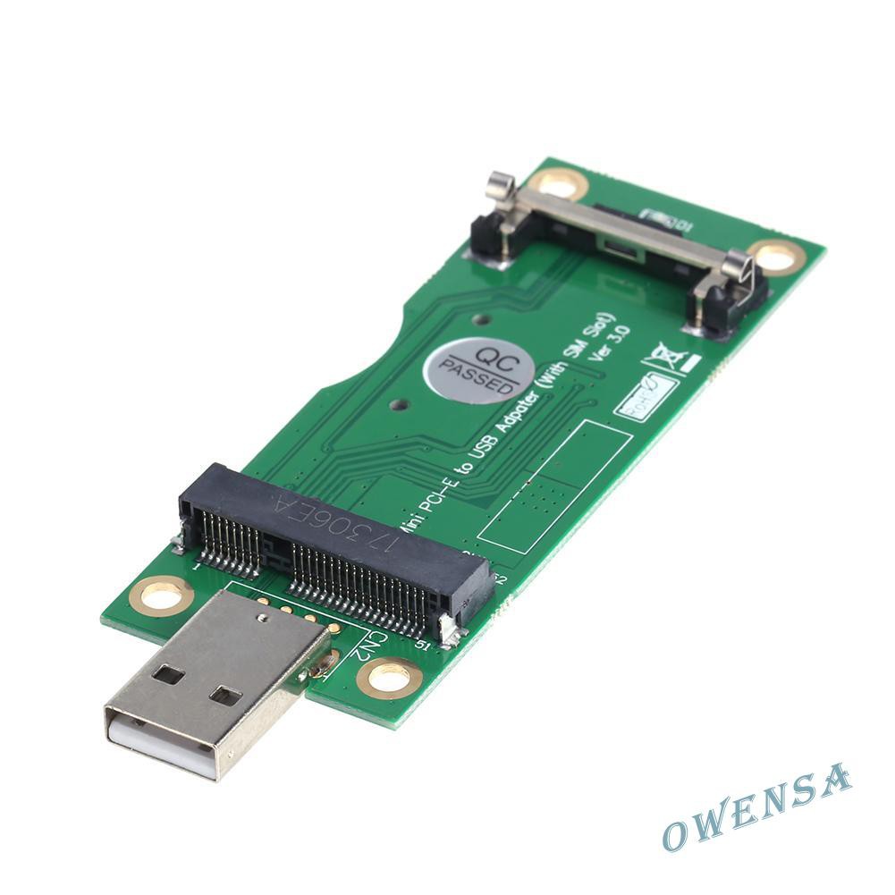 Đầu chuyển đổi Mini Pci-E sang USB với khe cắm thẻ sim 8 chân cho Wwan/Lte | BigBuy360 - bigbuy360.vn