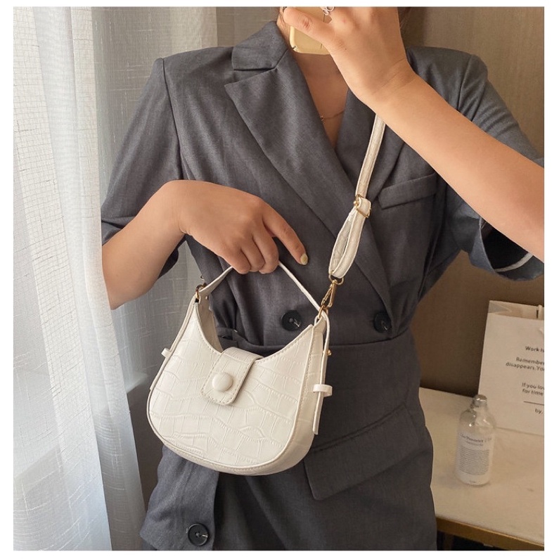 Túi xách nữ QUẢNG CHÂU  KẸP NÁCH Da PU 008 Ulzzang hottrend 2021 ( CÓ ẢNH VÀ VIDEO CẬN CHẤT) | BigBuy360 - bigbuy360.vn