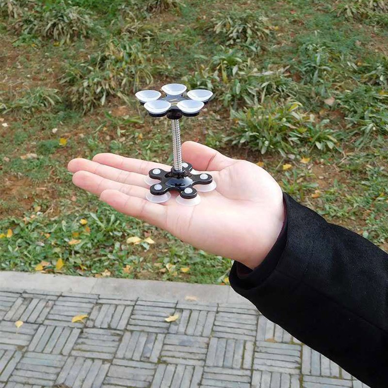 Giá Đỡ Điện Thoại Hình Cánh Hoa Có Giác Hút Đôi Thông Dụng Cho Xe Hơi