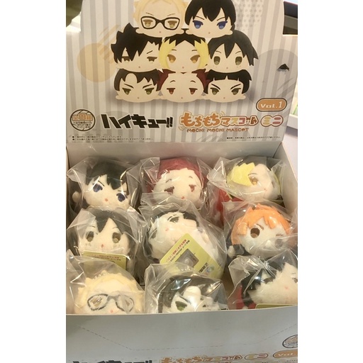 Gấu bông mochi mini Haikyuu vol 1