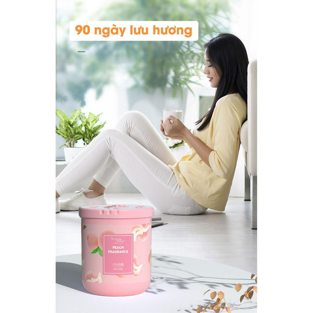 Sáp Thơm Phòng Khử Mùi Hương Hoa Tự Nhiên Dịu Nhẹ, Lưu Hương 90 Ngày - ST01