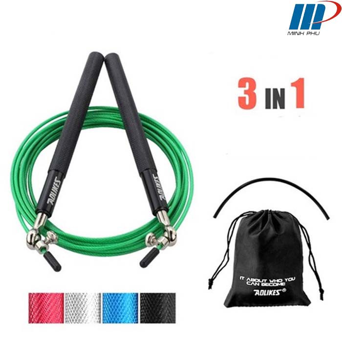 Dây nhảy tốc độ AOlikes AL3203 ✅ Dây nhảy thể thao giá rẻ