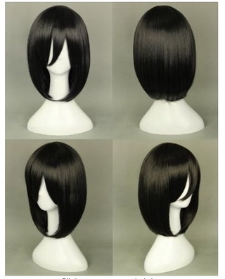 Tóc giả cosplay nhân vật Mikasa Ackerman trong Attack On Titan