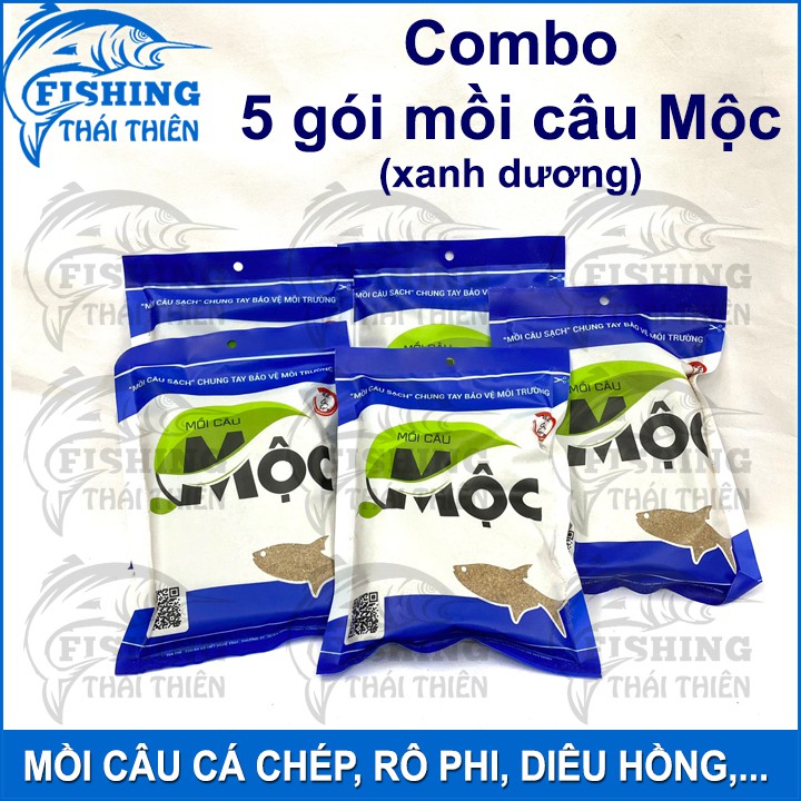 Mồi câu cá, mồi mộc xanh dương chuyên câu cá rô phi, cá diêu hồng, chép, trắm, trôi,...