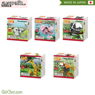 Bộ lắp ráp mô hình động vật hoang dã LaQ Animal World phiên bản Mini (88 miếng ghép)