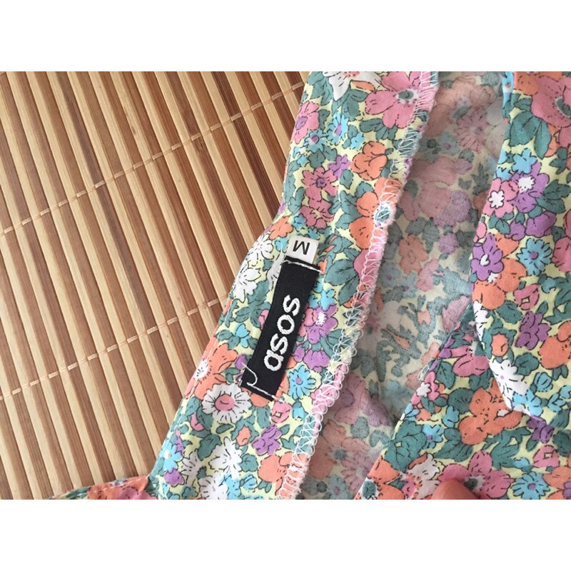 Áo hoa dáng peplum