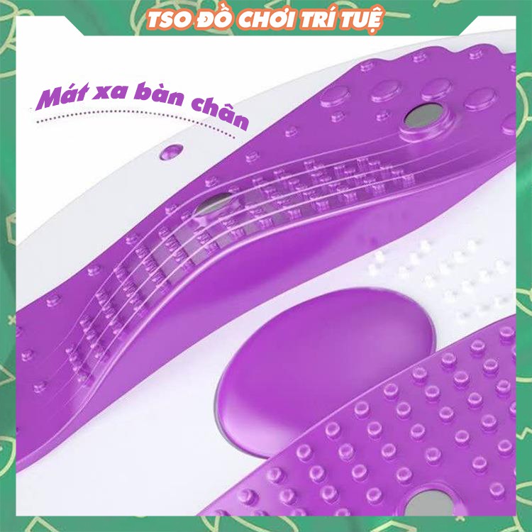 [Freeship+ Quà 10k] Đĩa xoay lắc tập eo 360 độ, bàn xoay tập cơ bụng  tại nhà và hạt cao su massage bàn chân cực tốt