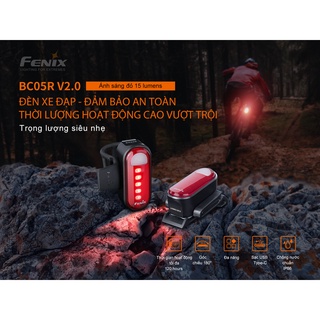 Đèn pin xe đạp Fenix BC05R V2.0