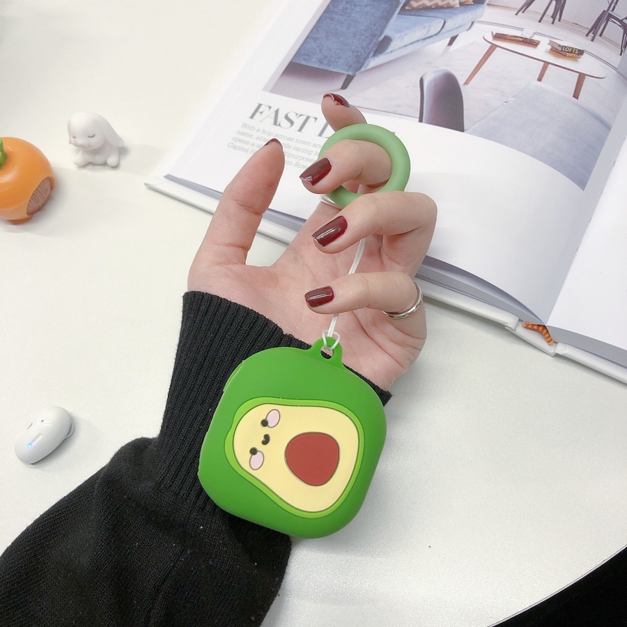 Bao Đựng Tai Nghe Bằng Silicon Mềm In Hoạt Hình Cho samsung galaxy buds 2 / buds live / buds pro / buds fe / galaxybuds2 Ốp