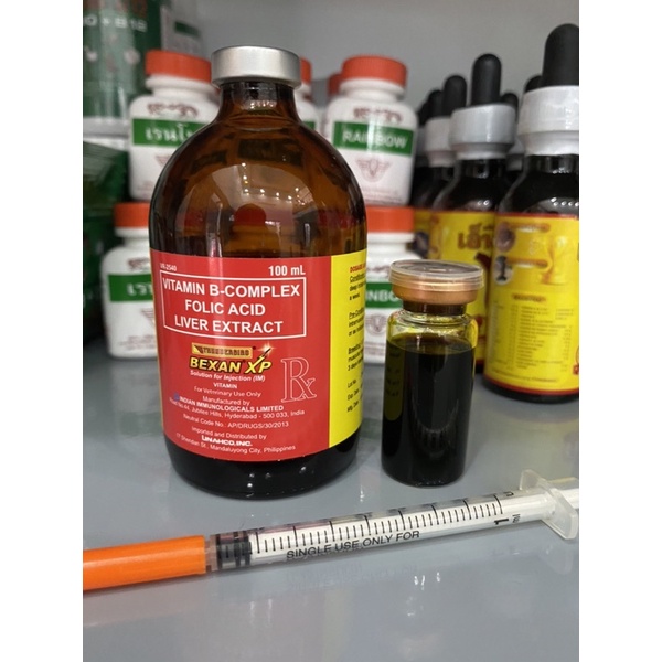 Bexan XP vitamin B-Complex, tang cơ bắp, khung xương (10ml).