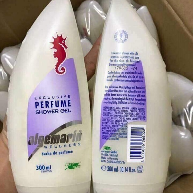 Sữa tắm cá ngựa 300ml