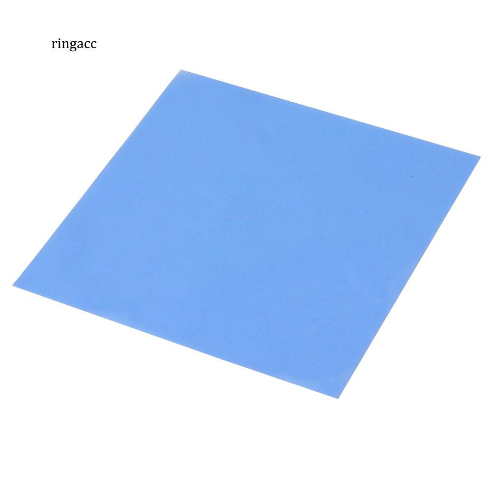 Tấm silicone tản nhiệt làm mát 100mm x 100mm x 0.5mm tiện dụng cho CPU GPU