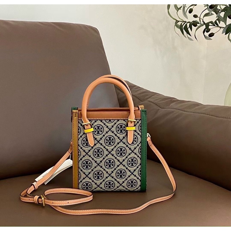 Túi tory burch colorblock monogram