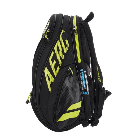 Balo tennis BABOLAT Pure Aero backpack back yelow mẫu mới màu đen