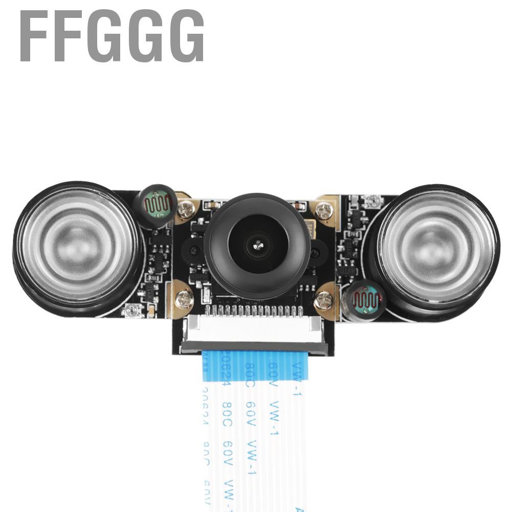 Ffggg 5 Million Pixels Night Vision 130° Viewing Angle Camera Module Board For Raspberry Pi B 3/2