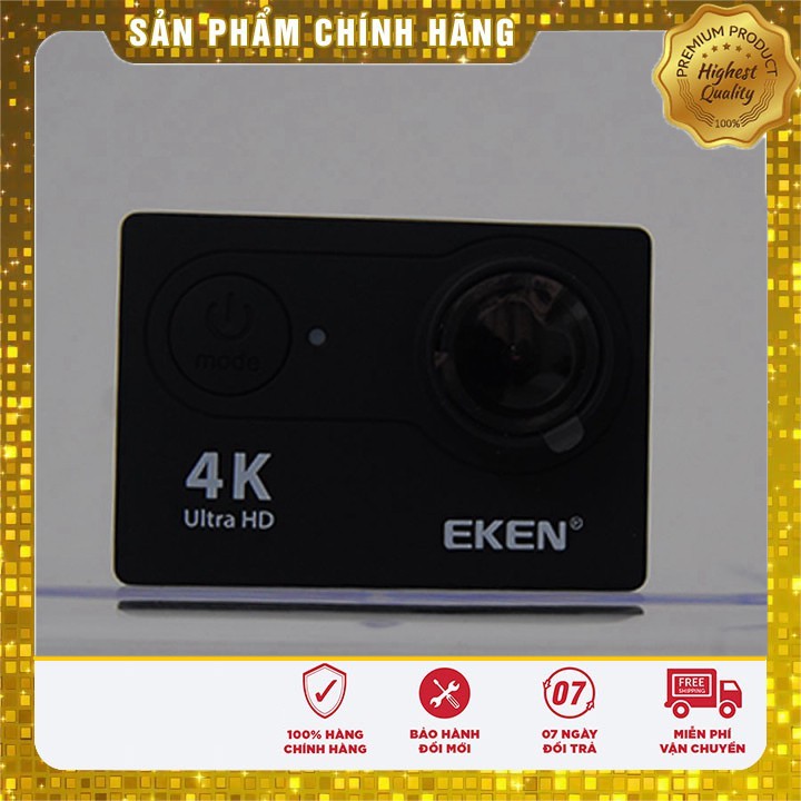 [Sale] Camera hành trình 4K wifi Eken H9R có remote version mới nhất 8.1 tặng kèm kính lọc đỏ và pin siêu khủng 1350m