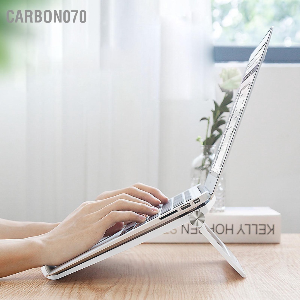 [Hàng HOT] Giá đỡ Laptop ,  Chân đế gấp cho máy tính xách tay tiện dụng tản nhiệt không trượt di động【Carbon070】