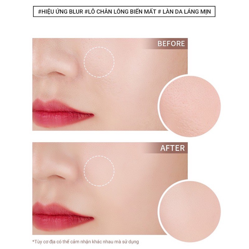 Phấn phủ About Tone Eglips Blur Powder Pact 9g Tone 13-21-23 (đen)