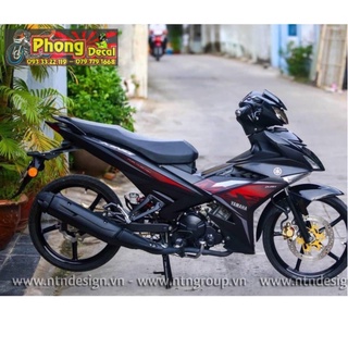 Tem Rời Ex 150 Rc Đỏ Đen Bóng