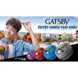 Wax Tạo Kiểu Tóc Gatsby - Gatsby Hard&amp;Free 75g