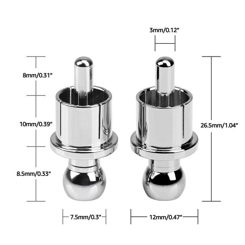 Bộ 10 Nắp Đậy Ổ Cắm RCA Chống Ồn Tiện Dụng