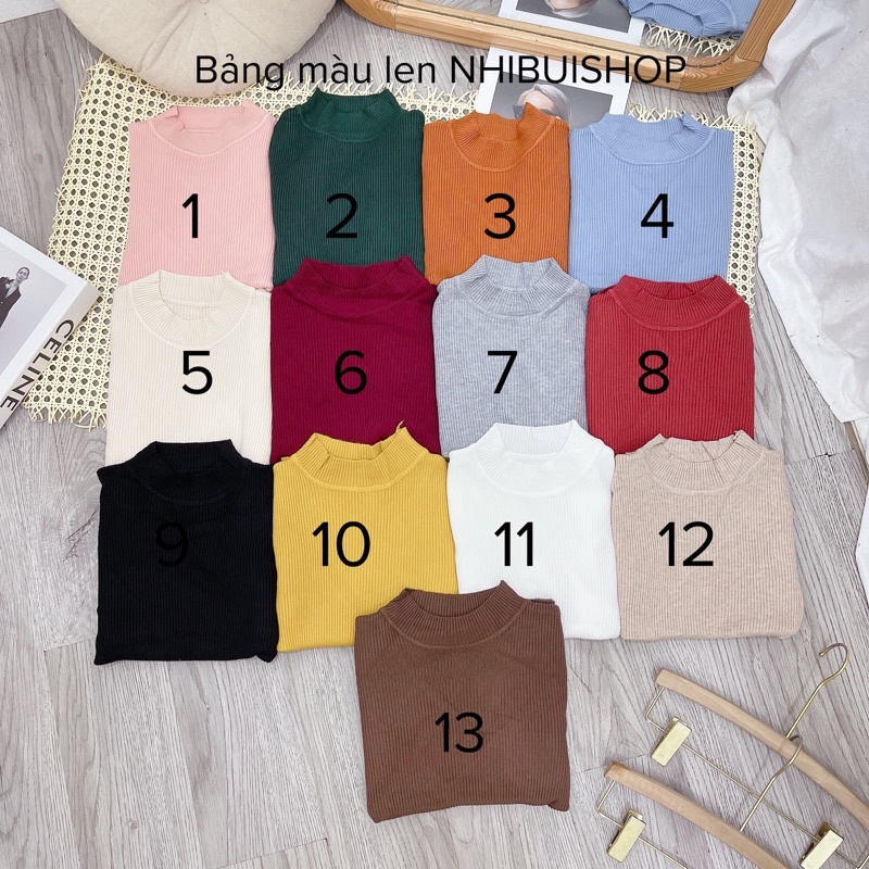 Áo Len Gân Nhiều Màu Siêu Rẻ( loại đẹp) CEN FASHION