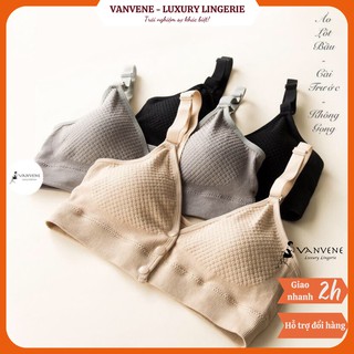 Áo Lót Bầu Cotton Xốp Không Gọng 3 Cúc Cài Trước Thuận Tiện A991