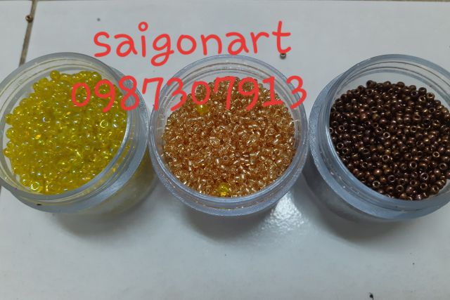 100g HẠT CƯỜM TẤM, TRANG TRÍ (Loại 2mm)
