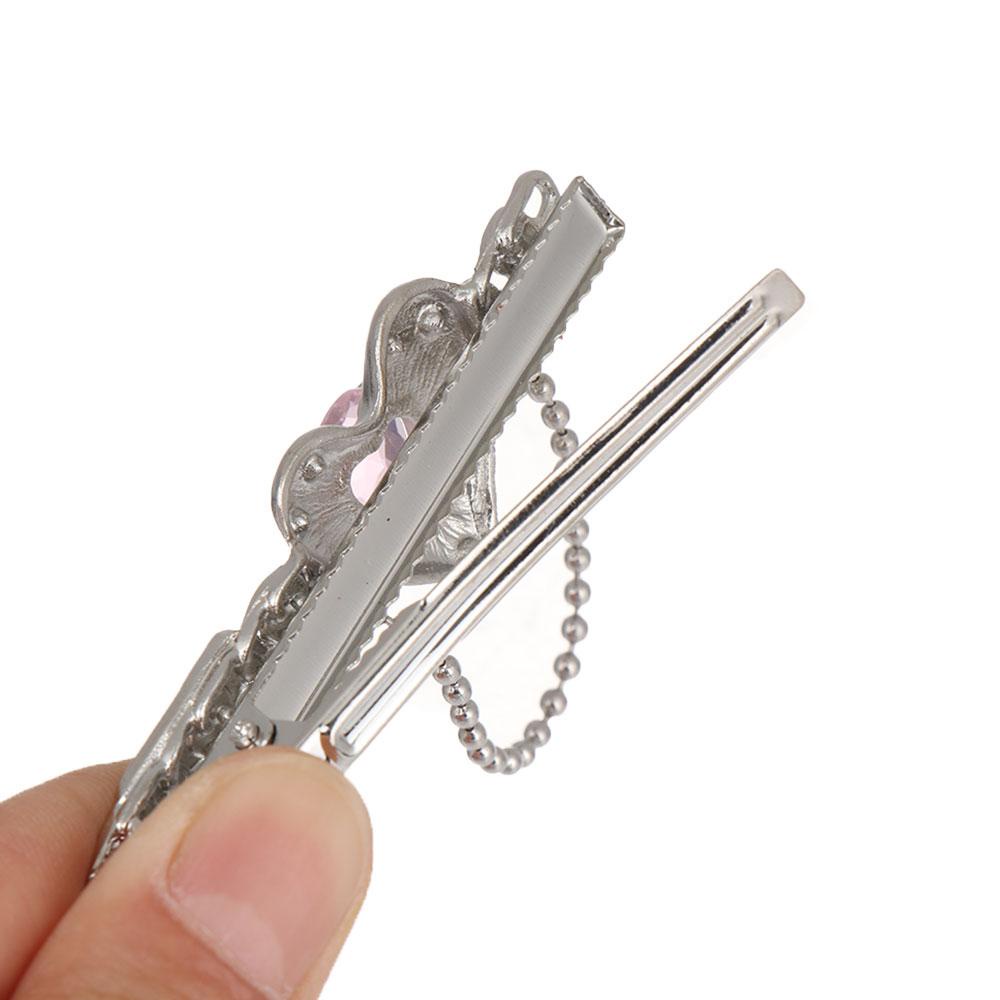 Kẹp Tóc Mái Đơn Giản Bằng Kim Loại Không Bẻ Cong